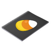 Halloween Candy Corn Notizblock (Linke Seite)