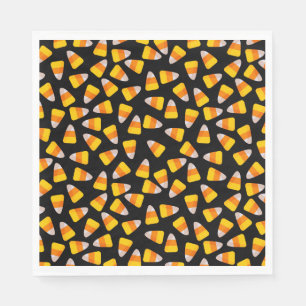 Halloween Candy Corn Paper Napkins Serviette