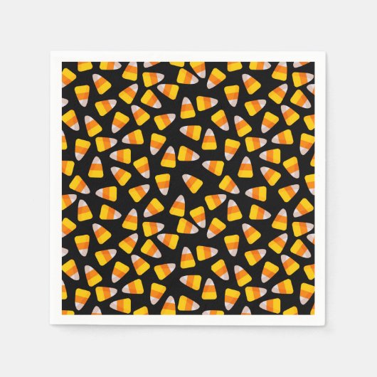 Halloween Candy Corn Papier Servietten (Vorderseite)