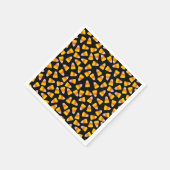 Halloween Candy Corn Papier Servietten (Ecke)