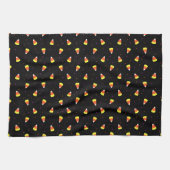 Halloween Candy Corn Pattern Geschirrtuch (Horizontal)