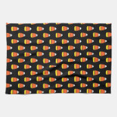 Halloween Candy Corn Pattern Geschirrtuch (Horizontal)