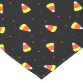 Halloween Candy Corn Pattern Kurzer Tischläufer (Ecke)