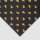 Halloween Candy Corn Pattern Seidenpapier (Ausschnitt)