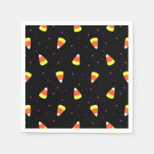 Halloween Candy Corn Pattern Serviette (Vorderseite)