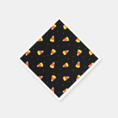 Halloween Candy Corn Pattern Serviette (Ecke)