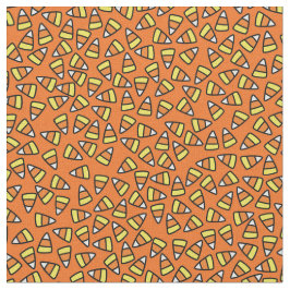Halloween Candy Corn Pattern Stoff