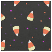 Halloween Candy Corn Pattern Stoff (Nahaufnahme)