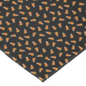 Halloween Candy Corn Pattern Tischdecke (Schrägansicht)