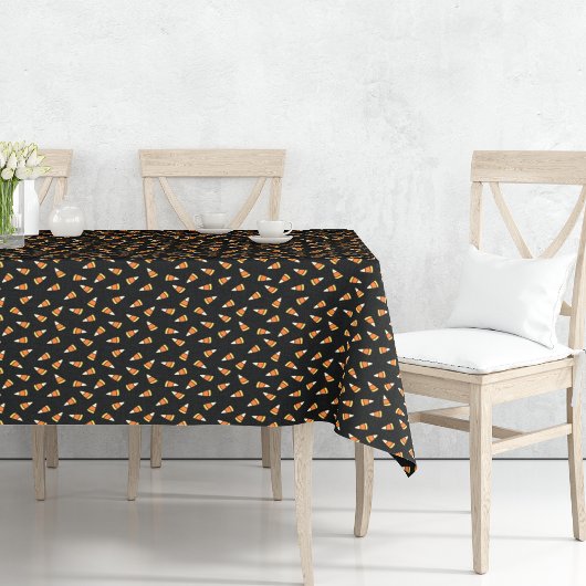 Halloween Candy Corn Pattern Tischdecke