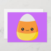 Halloween Candy Corn Postkarte (Vorne/Hinten)