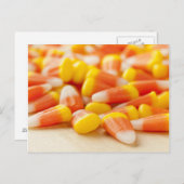 Halloween Candy Corn Postkarte (Vorne/Hinten)