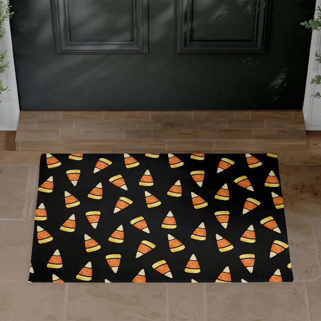 Halloween Candy Corn Print Fußmatte (Von Creator hochgeladen)