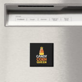 Halloween Candy Corn Queen Crown Niedliche Geburts Magnet (In Situ (Geschirrspüler))