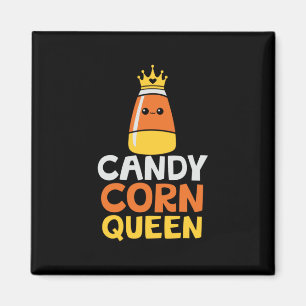 Halloween Candy Corn Queen Crown Niedliche Geburts Magnet