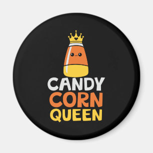 Halloween Candy Corn Queen Crown Niedliche Geburts Magnet