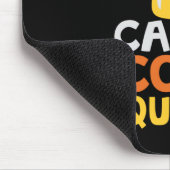Halloween Candy Corn Queen Crown Niedliche Geburts Mousepad (Ecke)