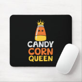 Halloween Candy Corn Queen Crown Niedliche Geburts Mousepad (Mit Mouse)