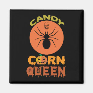 Halloween Candy Corn Queen Geburtstag Magnet