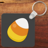 Halloween Candy Corn Schlüsselanhänger (Rückseite)