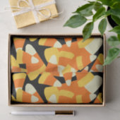 Halloween Candy Corn Seamless Pattern Seidenpapier (Geschenk)