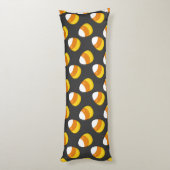 Halloween Candy Corn Seitenschläferkissen (Rückseite (Vertikal))