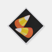 Halloween Candy Corn Serviette (Ecke)