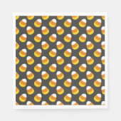 Halloween Candy Corn Serviette (Vorderseite)