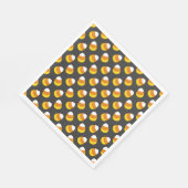 Halloween Candy Corn Serviette (Ecke)