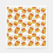 Halloween Candy Corn Serviette (Vorderseite)