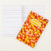 Halloween Candy Corn Spiral Notebook Notizblock (Innen)