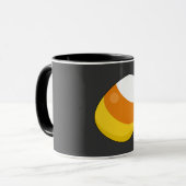 Halloween Candy Corn Tasse (Vorderseite Links)