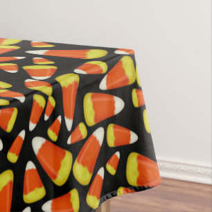 Halloween Candy Corn Tischdecke