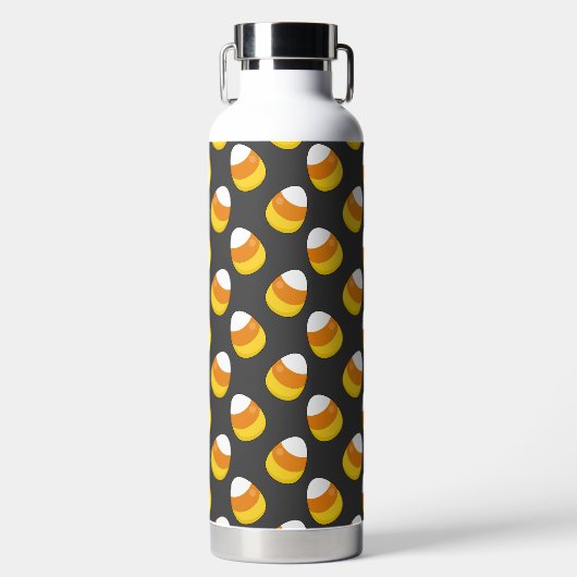 Halloween Candy Corn Trinkflasche (Vorderseite)
