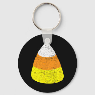 Halloween Candy Corn Vintag Illustration - Candy Schlüsselanhänger