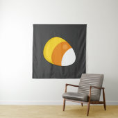 Halloween Candy Corn Wandteppich (Beispiel (Horizontal))