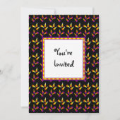 Halloween Candy Custom Party Einladungen (Vorderseite)