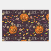 Halloween Candy Geschenkpapier Set (Vorderseite 2)