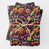 Halloween Candy Geschenkpapier Set (Beispiel)