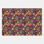 Halloween Candy Geschenkpapier Set (Vorderseite)