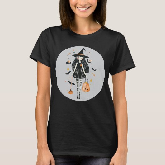 Halloween Candy Girl T - Shirt (Vorderseite)