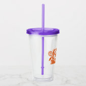 Halloween Candy Inspector Acryltrinkbecher (Rechts)