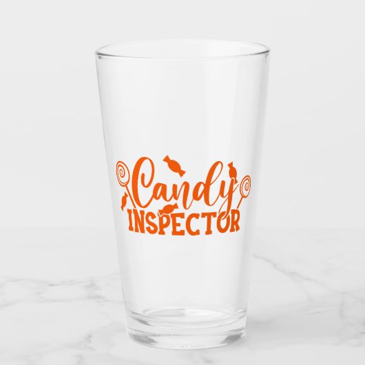 Halloween Candy Inspector Glas (Vorderseite)
