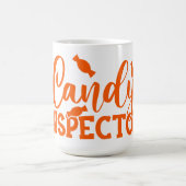 Halloween Candy Inspector Kaffeetasse (Mittel)