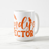 Halloween Candy Inspector Kaffeetasse (VorderseiteRechts)