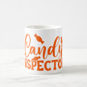 Halloween Candy Inspector Kaffeetasse (Mittel)