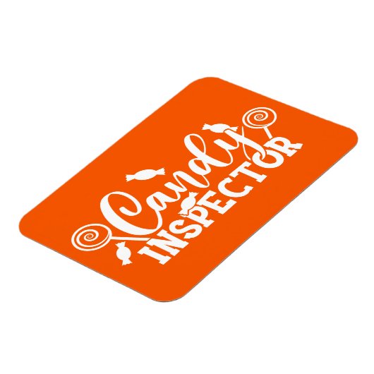Halloween Candy Inspector Magnet (Linke Seite)