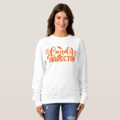 Halloween Candy Inspector Sweatshirt (Vorne ganz)