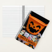 Halloween Candy Jack o'lantern Fun Notizblock (Innen)
