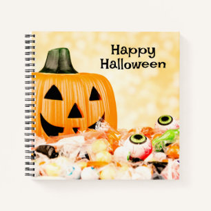 Halloween Candy Jack o'lantern Notizblock